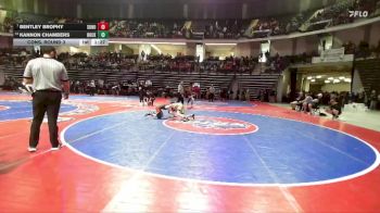 106-2A Cons. Round 3 - Kannon Chambers, Rockmart vs Bentley Brophy, Sonoraville