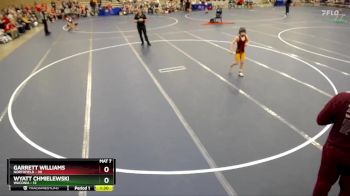 76 lbs Round 3 (4 Team) - Garrett Williams, Northfield vs Wyatt Chmielewski, Waconia