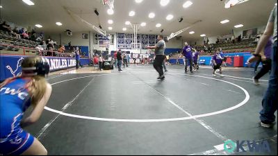 85-91 lbs Rr Rnd 5 - Millicent Goodgion, Chandler Takedown Club vs MaKinley McNabb, Chickasha Youth Wrestling