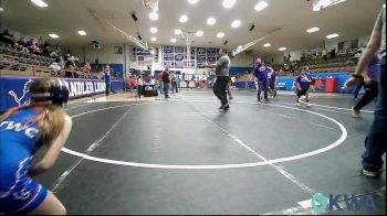 85-91 lbs Rr Rnd 5 - Millicent Goodgion, Chandler Takedown Club vs MaKinley McNabb, Chickasha Youth Wrestling