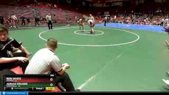 285 lbs D1 - Semi-finals (fri 7:30pm.) - Ron White, Holmen vs Adrian Kruger, Marshfield