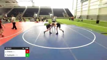 130 lbs Rr Rnd 5 - Joaquin Chacon, Valiant CP vs Parker Applegate, Juab WC