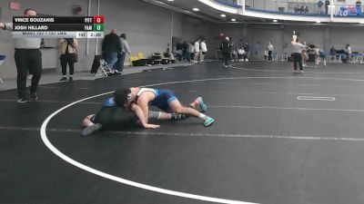 157 lbs Consi Of 8 #2 - Vince Bouzakis, Pitt - UnAttached vs Josh Hillard, F&m