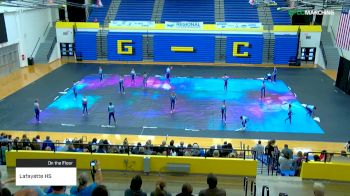 Lafayette HS at 2019 WGI Guard Indianapolis Regional - Greenfield Central