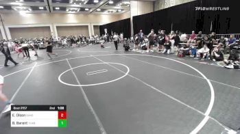 88 lbs Consi Of 4 - Easton Olson, Sanderson Wr Ac vs Braxton Barent, Team Champs