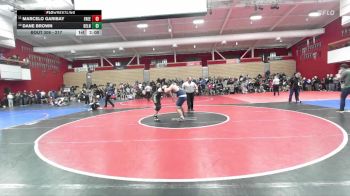 217 lbs Champ. Round 2 - Marcelo Garibay, Freedom vs Dane Brown, Del Norte