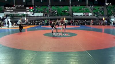 1A-4A 138 Semifinal - Dalton Fink, Weaver vs Dion Guy, Alexandria HS
