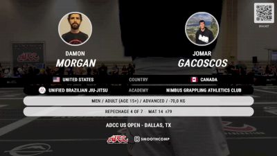 Damon Morgan vs Jomar Gacoscos 2024 ADCC Dallas Open at the USA Fit Games