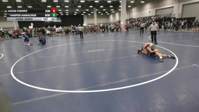 105 lbs Cons. Semis - Harper Hamacher, MN Elite Wrestling Club vs Lucas Chavez, Steel City Reloaded Wrestling Club