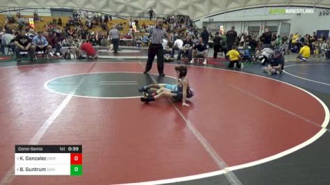 60 lbs Consolation - Kaleb Gonzalez, (Hopewell) vs Briella Guntrum, (Oak Glen)