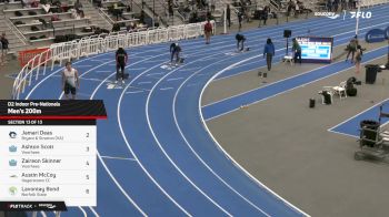 Men's 200m, Finals 13