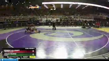 3A 106 lbs Cons. Round 1 - Aydan Ruano, Forest vs Robert Allcroft, Treasure Coast