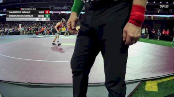 D1-138 lbs Champ. Round 1 - Valentino Adamo, Romeo vs Brennan McArthur, Oxford