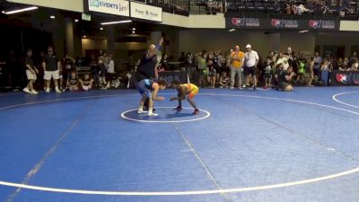 67 lbs Champ. Rd Of 16 - Cameron Gilbert, NOVA Wrestling Club vs Cai Sontz, Ruthless Wrestling Club