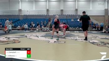 116 lbs Cons. Round 5 - Isaac Campbell, Red Cobra Wrestling Academy vs Cecilia Williams, Ares WC