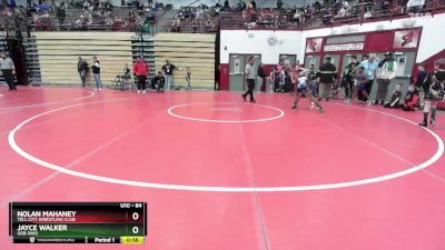 84 lbs Quarterfinal - Jayce Walker, GGB Ohio vs Nolan Mahaney, Tell City Wrestling Club