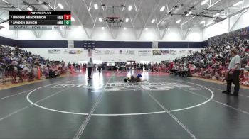 Boys 115 lbs 3rd Place Match - Jayden Bunch, Paradise Boys vs Brodie Henderson, Orland Boys