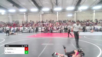 50 lbs Consolation - Remington Sanchez, Aztec vs Audenise Fields, Carlsbad Combat WC