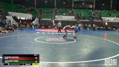 5A 132 lbs Quarterfinal - Antonio Nash, Jasper vs Austin Helton, Arab