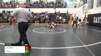 138 lbs 5th Place - Landen Brubaker, Eastern Lebanon County vs Joey Ney, Biglerville