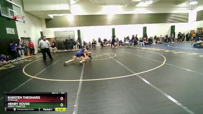 190 lbs Cons. Round 3 - Karsten Theoharis, Puyallup vs Henry Hovde, North Thurston