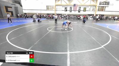 149F lbs Rr Rnd 2 - Danny Delusant, Sacred Heart vs Sean O'Donnell, Duke