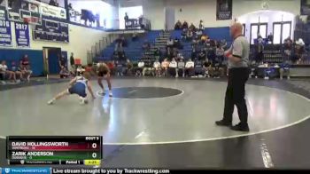 157 lbs Round 3 (4 Team) - Zarik Anderson, Dubuque vs David Hollingsworth, Wartburg