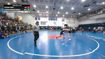 150 lbs Champ. Round 1 - Tucker Abell, Scottsbluff vs Carson Bergstreser, Buffalo