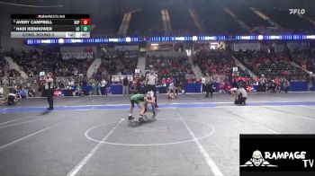 85 lbs Cons. Round 2 - Hadi Isenhower, Linn County vs Avery Campbell, South Central Punisher