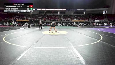 149 lbs Consi Of 8 #1 - Nathan Monteparte, Maryland vs David Gregory, Hillsdale
