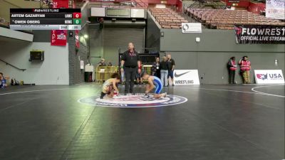 Intermediate Boys - 93 lbs Semis - Jymini Waters vs Wolfgang Fronhofer, Beat The Streets - Los Angeles