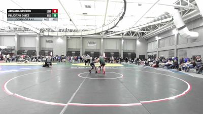 107 lbs Consi Of 8 #1 - Ariyana Nelson, Ledyard vs Felicitas Dietz, Griswold/Wheeler