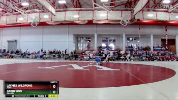 141 lbs Cons. Round 1 - Sabri Sino, Millikin vs Jaymes Wildfong, Alma