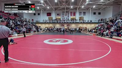 106 lbs Finals (8 Team) - Mason Catania, Salesianum vs Austen Decker, Sussex Central H S