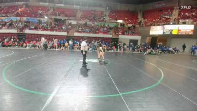 130 lbs Round 4 - 5th And 7th - Emily Gregory, Fort Worth Benbrook vs Dalilah Coyle, Henrietta