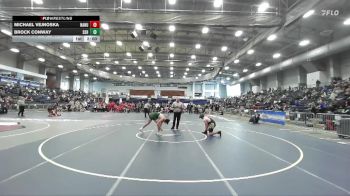 160 lbs Round 1 (3 Team) - Brock Conway, Seaford Sr High vs Michael Vejnoska, Nanuet