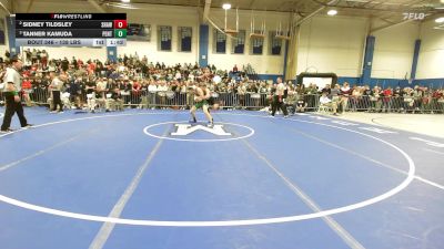 138 lbs Semifinal - Sidney Tildsley, Shawsheen vs Tanner Kamuda, Pentucket