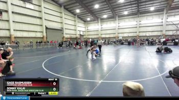 115 lbs Cons. Round 1 - Gage Rasmussen, Champions Wrestling Club vs Sonny Kalai, Bear River Junior High Wrestling Club