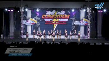 Titanium Force Cheer - Reckless [2024 L2 Youth - D2 - Small Day 1] 2024 ASC Clash of the Titans Schaumburg & CSG Dance Grand Nationals
