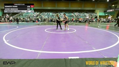 132 lbs Semifinal - Henry Arellano, California Grapplers vs Ronnie Ramirez, Pounders WC
