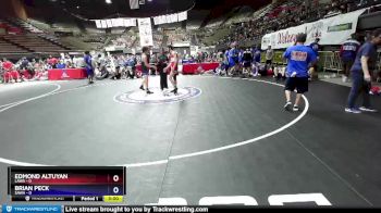 126 lbs Placement Matches (16 Team) - Edmond Altuyan, LAWA vs Brian Peck, SAWA