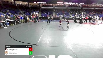 106 lbs Round Of 32 - Penn Boger, Concord-Carlisle vs Cooper Lang, Beverly