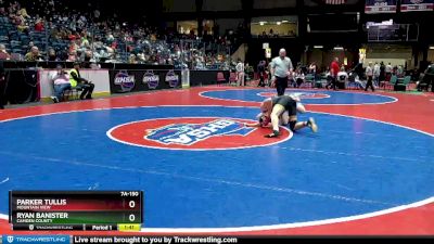 7A-150 lbs Champ. Round 1 - Ryan Banister, Camden County vs Parker Tullis, Mountain View