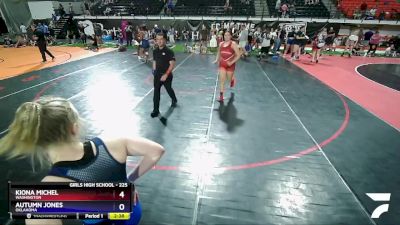 130 lbs Cons. Semi - Mary Rush, Washington vs Shelby Garten, Idaho