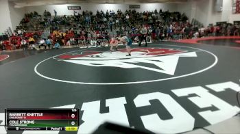 126 lbs Cons. Round 1 - Barrett Knettle, Eaglecrest B vs Cole Strong, Thunderridge