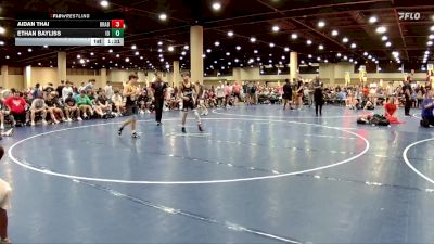 106 lbs Quarters & 3rd Wb (32 Team) - Aidan Thai, BRAWL Black vs Ethan Bayliss, Indiana Outlaws