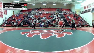 175 lbs 1st Place Match - Brody Grimm, Wadsworth vs Noah Finley, Berea-Midpark