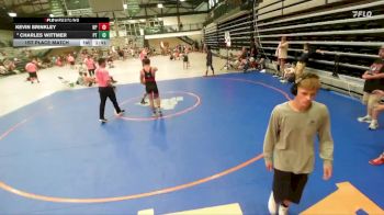 145-154 lbs 1st Place Match - Charles Wittmer, Patton Trained vs Kevin Brinkley, Hannibal Pirates