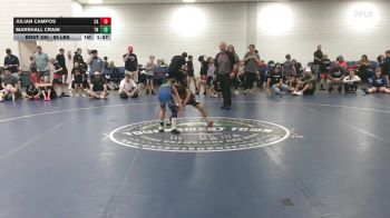 65 lbs Semifinal - Julian Campos, CA vs Marshall Crain, TN