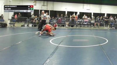 105 lbs Consi Of 16 #1 - Jacob Barrett, GA vs Jaz Ard, TN